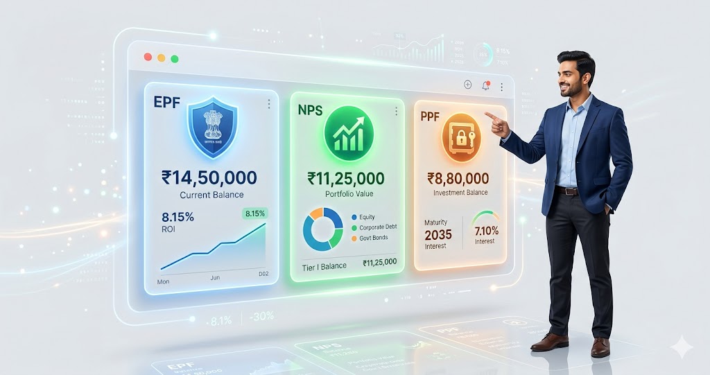 EPF vs NPS vs PPF – Which is Best for Retirement | Vittarthi