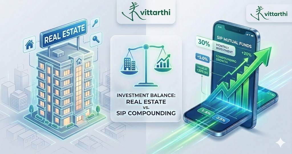 Real Estate vs SIP Investment: Which Is Better? | Vittarthi