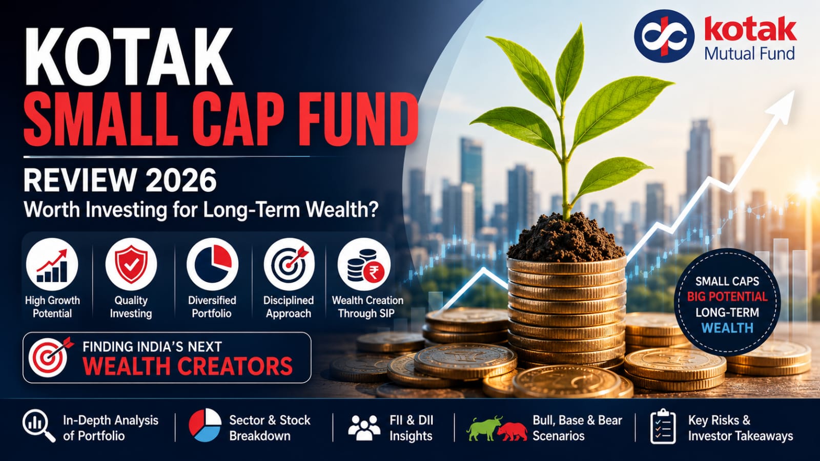 Kotak Small Cap Fund Case Study 2026: Can This Conservative Small-Cap Strategy Create Long-Term Wealth?