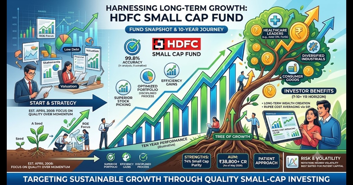 HDFC Small Cap Fund Case Study 2026: Returns, Portfolio, Risks & SIP Analysis