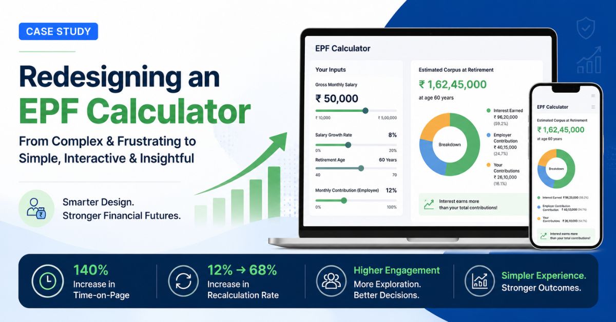Transforming an EPF Calculator into a High-Engagement Financial Planning Tool